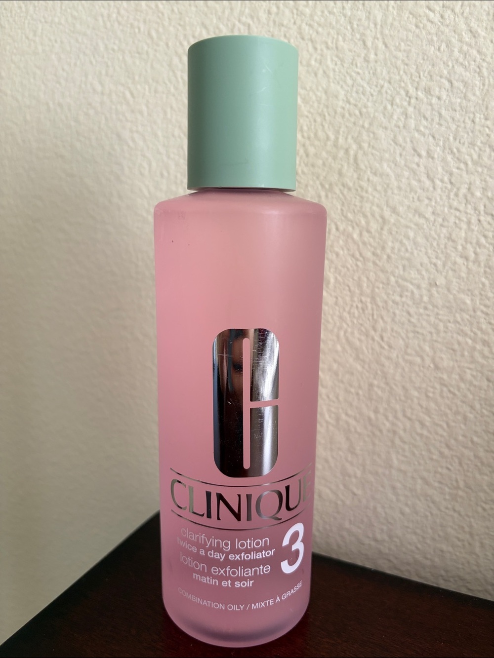 New Clinique Clarifying Lotion Pink 3 Combination Oily Skin 13.5 fl oz
